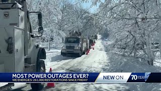 Weekend storm led to record number of power outages