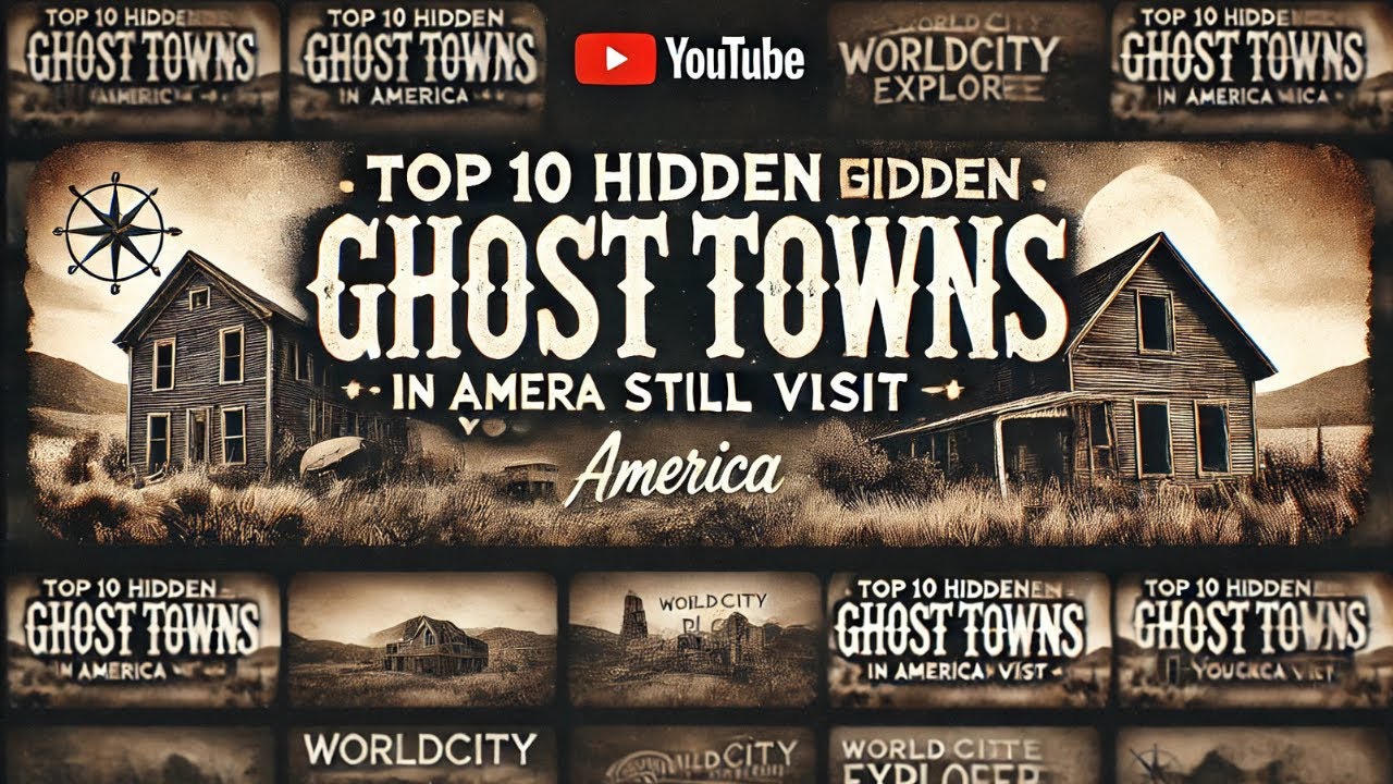 Top 10 Hidden Ghost Towns in America You Can Still Visit - YouTube