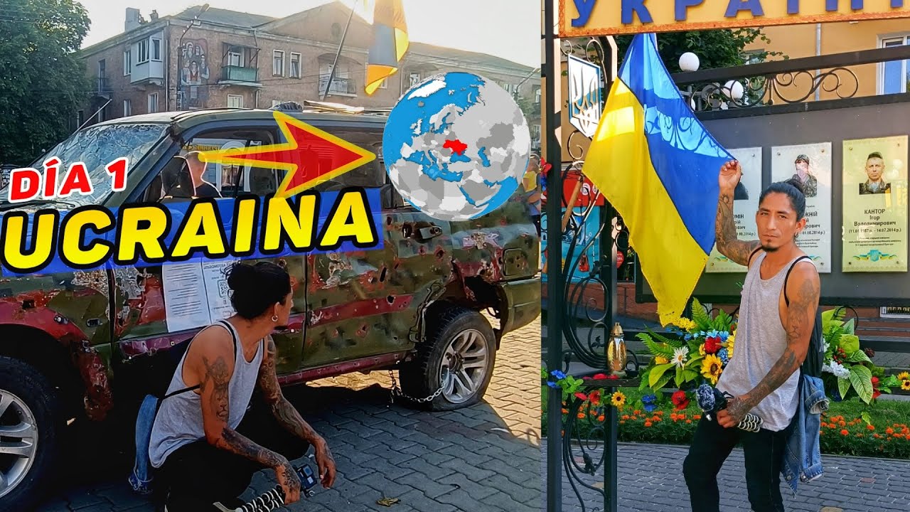 Infiltrándome en Ucrania: Vivir con la Guerra (30h.En AutoBus )Día 1