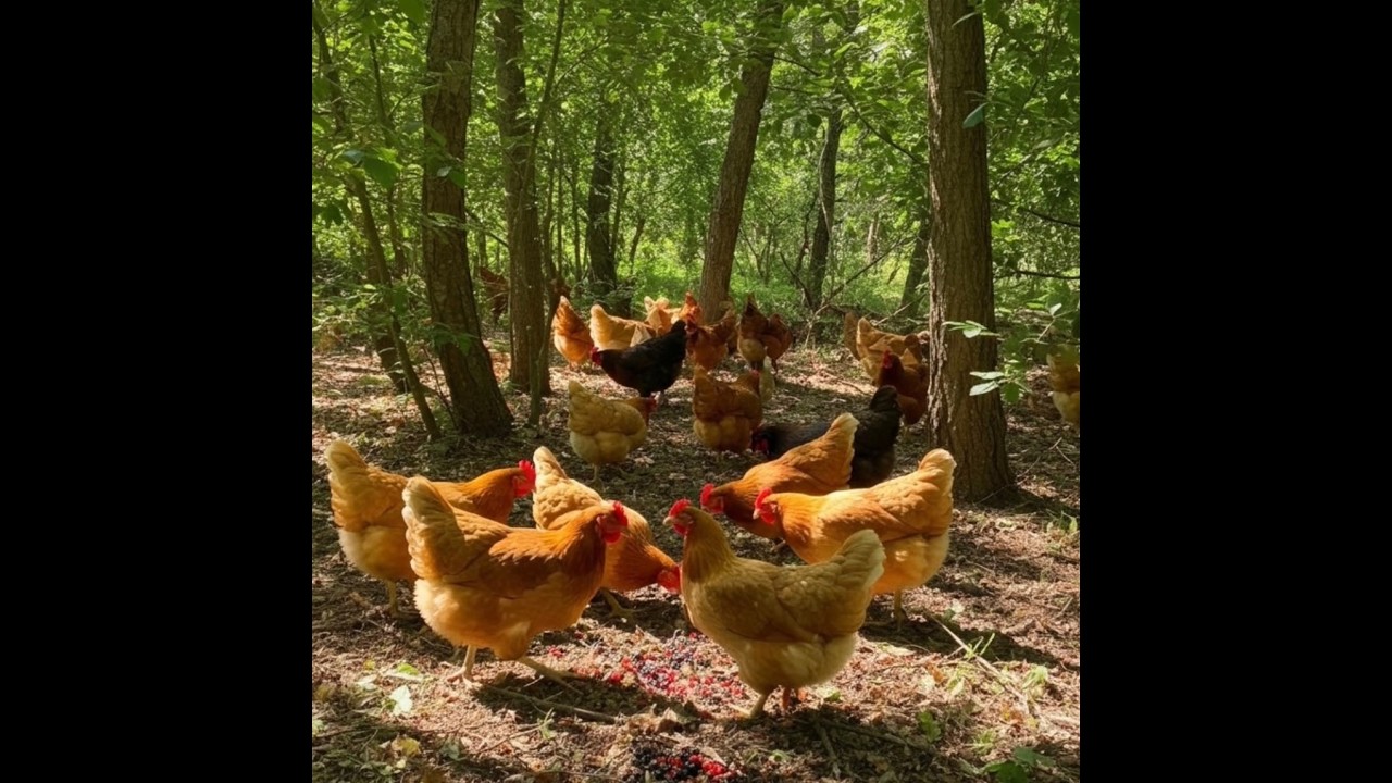 LIVE Hens in the Woods | Chicken Cam!
