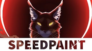 The one who killed the sun  Warriorcats speedpaint