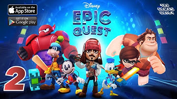 Disney Epic Quest - NEW FREE GAME - iOS | ANDROID - Gameplay Walkthrough Part 2