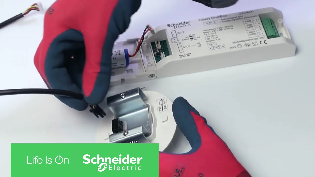 How to Install Smartbeam Recessed, Perm. \u0026 50% Modes with Micro Switch | Schneider Electric Support