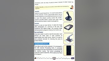 Input and Output Devices # Class 3 and 4 # Part 3