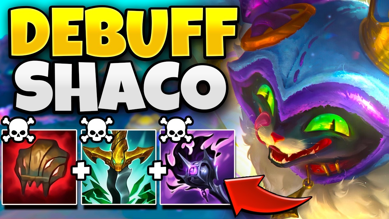 FULL DEBUFF SHACO BUILD IS ACTUALLY BROKEN!!