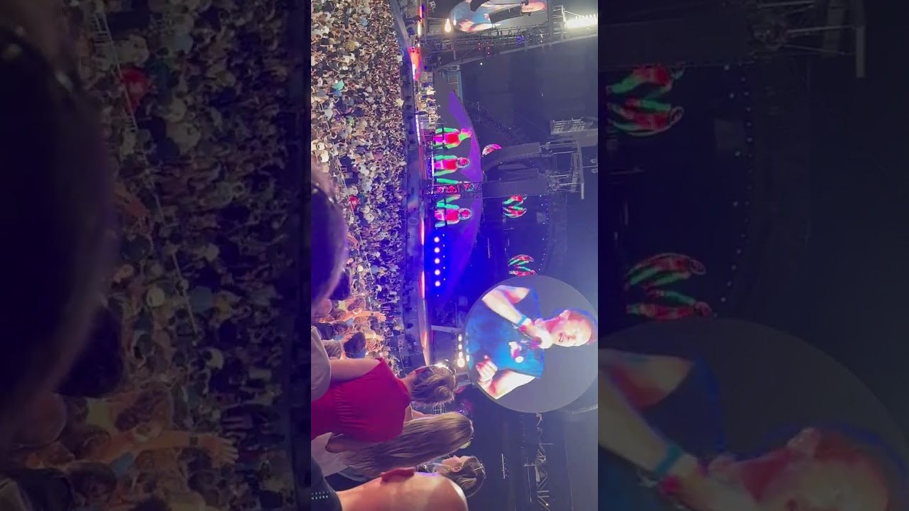 Coldplay, Alive Again, Music of the Spheres World Tour, Nissan Stadium Nashville, TN, July 22, 2025.