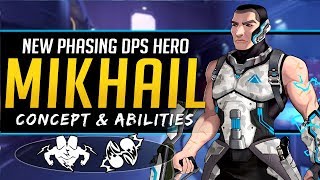 Overwatch NEW Phasing DPS Hero Mikhail - Lore, Abilities, Full Hero Concept