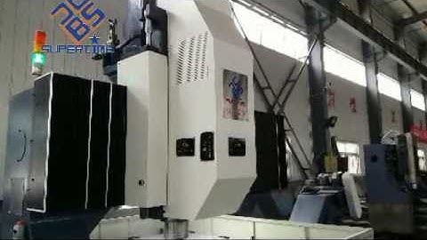 CNC High Speed Plate Drilling Machine Test Before Delivery