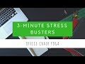 3minute stress buster office chair yoga music therapy  wellness hub