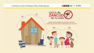 ¡Saca al Zancudo de tu casa! Prevención del Dengue, Zika y Chikungunya
