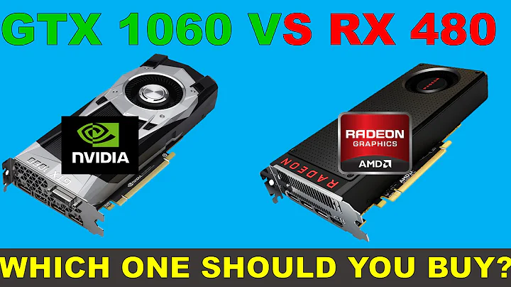 GTX 1060 vs RX 480! 어떤 것을 구입해야하며 무엇을 알아야합니까?