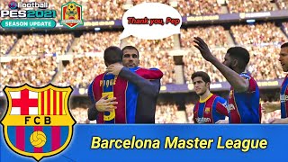 BARCA NGAMUK, BARCELONA BANTAI VALENCIA! GOOD JOB PEP GUARDIOLA | PES 2021 BARCELONA MASTER LEAGUE