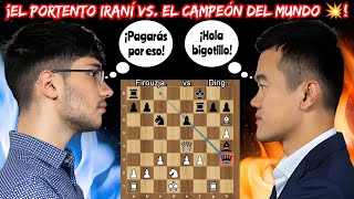 ATAQUE BRUTAL ENTRE EL GENIO IRANÍ Y EL CAMPEÓN MUNDIAL💥!| Firouzja vs. Ding |(Norway Chess ronda 4)