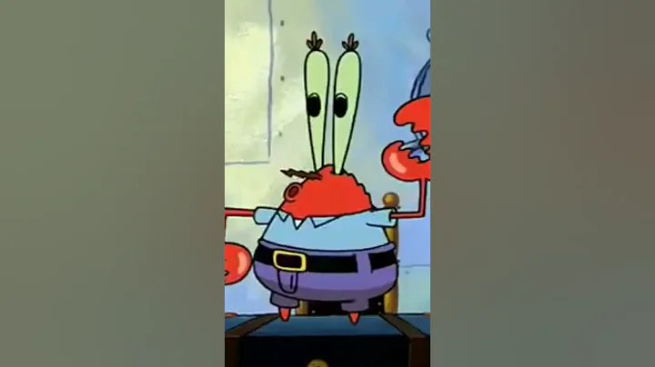 mr.krabs does the robot dance