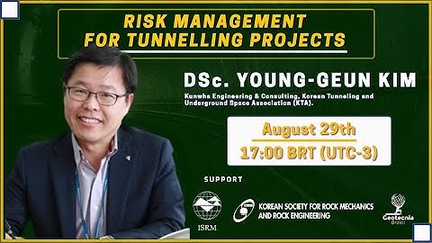 Risk Safety Managemennt System in Tunnelling Video Dr Jason Kim 20230830