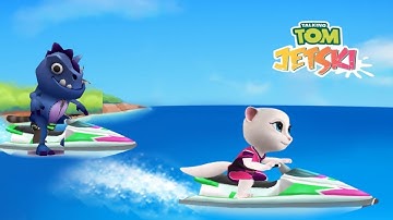 Talking Tom Jetski 2 vs Subway Surfers Monaco - Android Gameplay part 2