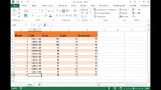 Use the TREND function to predict the operating cost of a factory (Excel 2013)