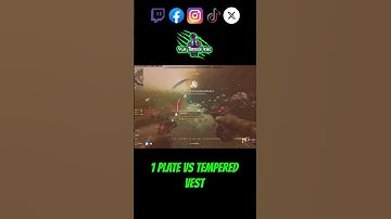 1 Plate vs Tempered Vest Call Of Duty DMZ