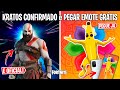 FORTNITE - VAZOU SKIN KRATOS, GESTO BHANGRA GRÁTIS e EVENTO DE NATAL