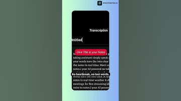 Turn your voice into smart notes with VoicetoNotes.ai #ai  #voicetotext #alltools #learn #education