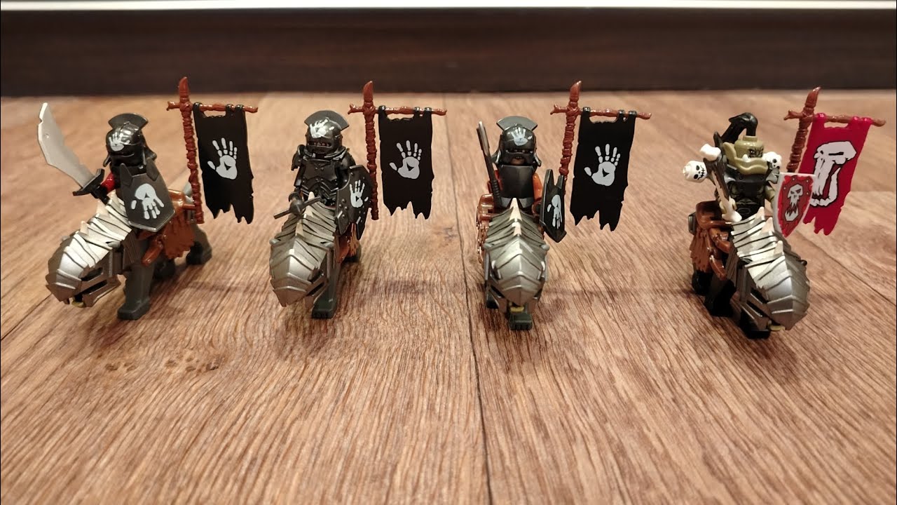 Невероятные китайские Орки на варгах! Очень круто! 