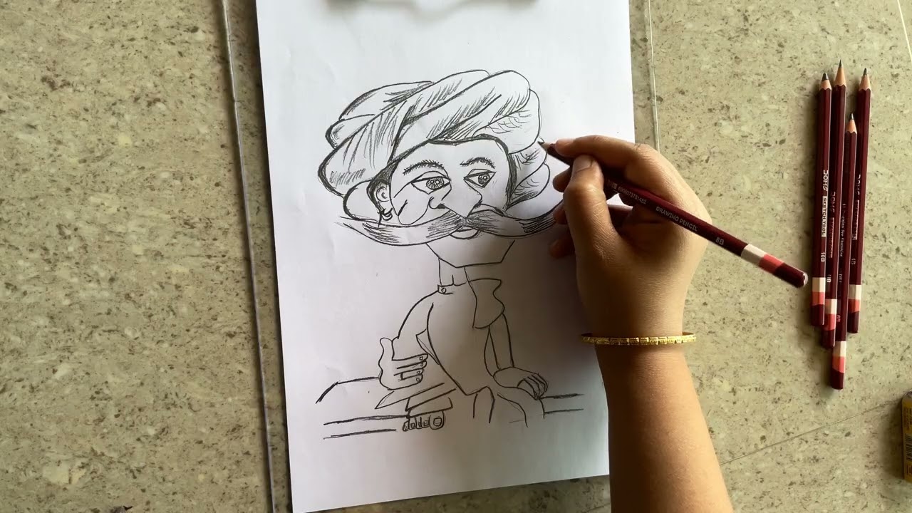 Drawing the Spirit of Rajasthan: Part 2✏️