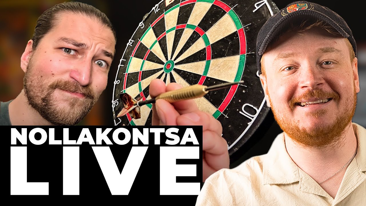 Toimiston Darts-mestaruus ja muita sekoiluja! - NOLLAKONTSA-LIVE 6
