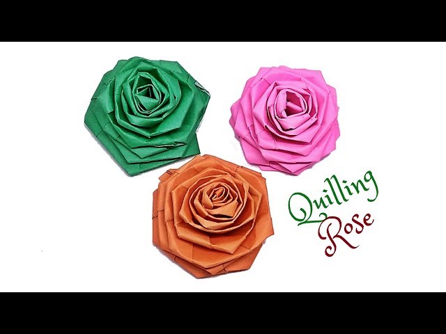Quilling Flowers Rose Quilled Flowers | Quilling Designs, Paper