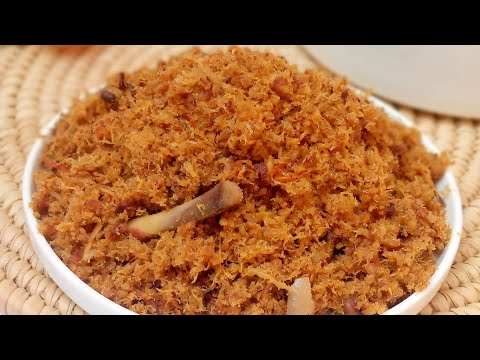 HOW TO MAKE CHICKEN FLOSS (Danbun Kaza)