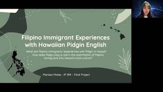 IP 394 Philippine Sociolinguistics - Final Project