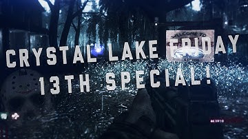 FRIDAY 13TH SPECIAL!! - Custom Zombies - Crystal Lake (CoD WaW)