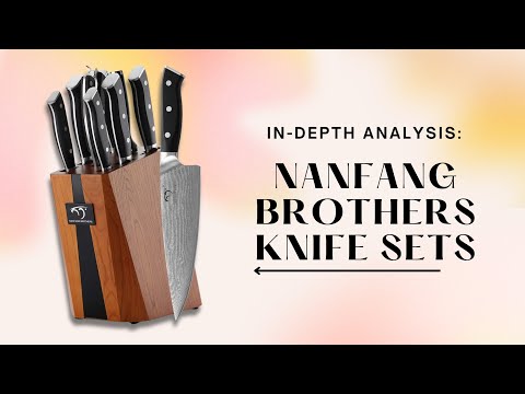 NANFANG BROTHERS Knife Sets for Kitchen A Comprehensive 9 Piece