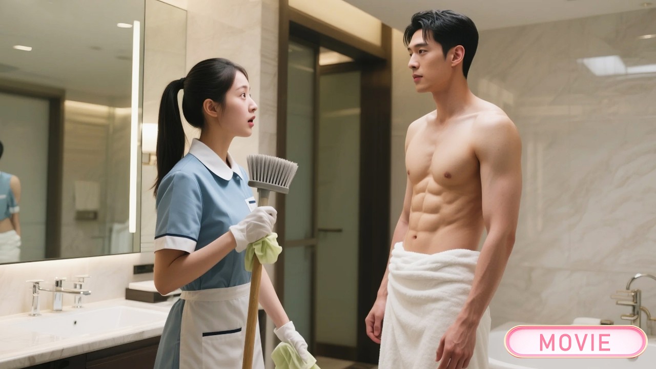 【MOVIE】總裁不近女色20年，卻對這個闖入浴室的清潔工女孩情有獨鍾！#短剧 #甜宠  #逆袭 #喜剧