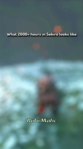 What 2500+ Hours in Sekiro Looks Like 🔥