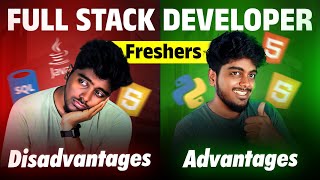 ☹️Reality of Full stack Developer as a Fresher | ? Java or Python | full stack developer tamil