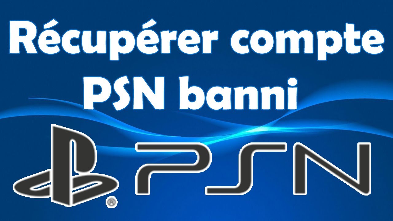 Comment récupérer un compte PSN banni - YouTube