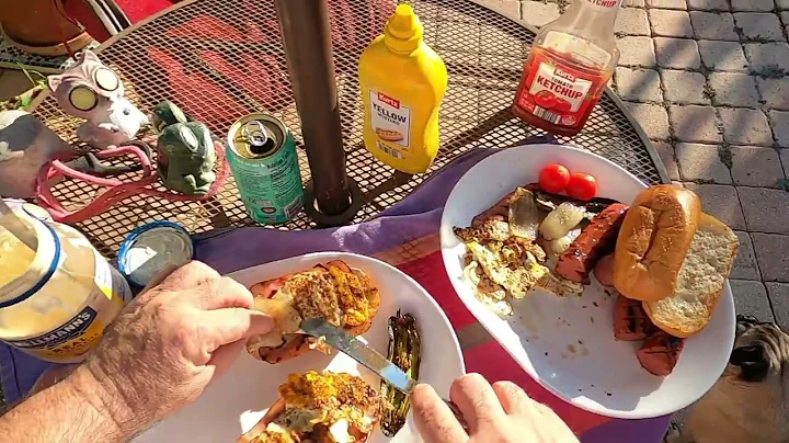 Grillezett reggeli a kertben  & Favgs