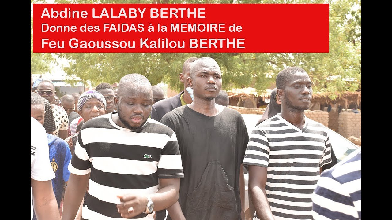 ZIHARA de Gaoussou Kalilou BERTHE, L'Intervention de Abdine LALABY BERTHE. Des FAIDAS Pour aider.