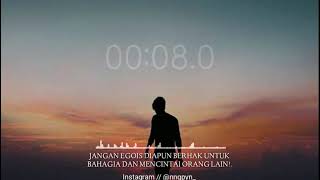 Story wa 45 detik // Lirik lagu dj you played for me
