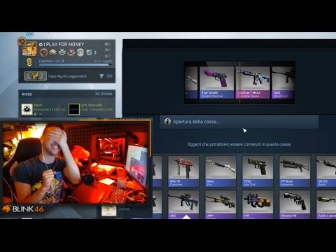 40 Gamma Caseopening in Live CSGO