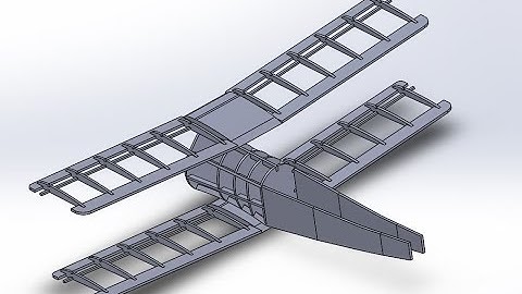 Design Balsa Airplane Sopwith Camel In Solidwork