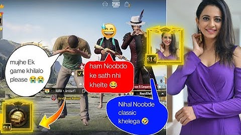 Random 3 players call me Noob / challenge for 1vs 3 TDM room (part - 66)