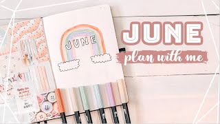 JUNE PLAN WITH ME 🌈| Reading Journal 2021