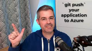"git push" your application to Azure using NubesGen