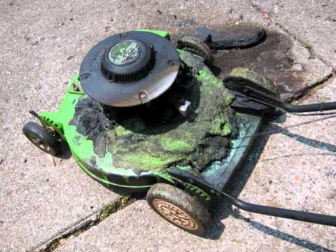 Lawn Boy 4 0 Hp 2 Stroke Mower Consumed By Fire With Flames Four Lawn Boy 4 0 Hp 2 Stroke Mower Consumed By Fire With Flames Four Feet High