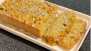 Vegan Lemon Poppyseed Loaf Cake