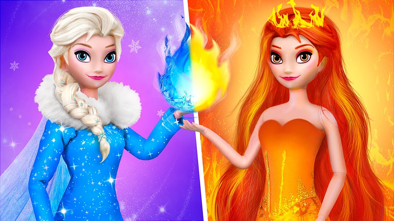 Boneca Barbie Anna Elsa Frozen Novelinha compra roupas moda loja Jogos de  vestir Portugues - video Dailymotion