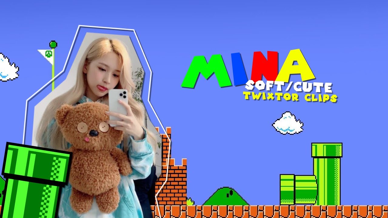 mina soft/cute twixtor clips