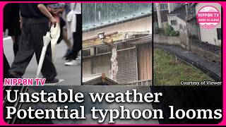 Sudden Weather Shifts Across Japan: Prolonged Rain & Potential Typhoon