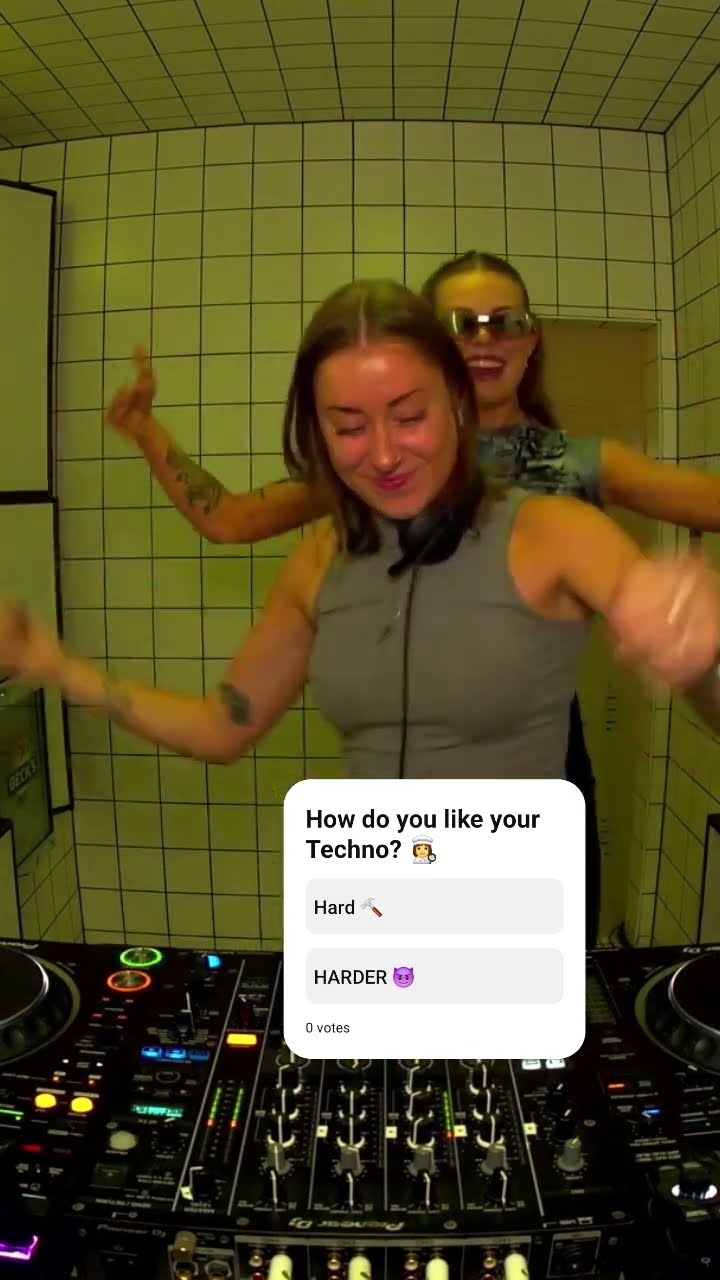 Rave besties ? #dj #electronicmusic #hoerberlin